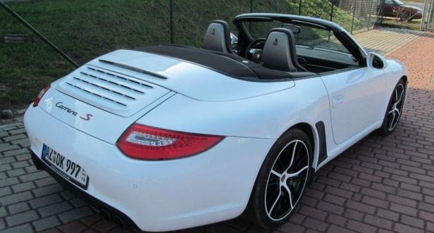 Left hand drive PORSCHE 911 997 997 CARRERA S CABRIOLET